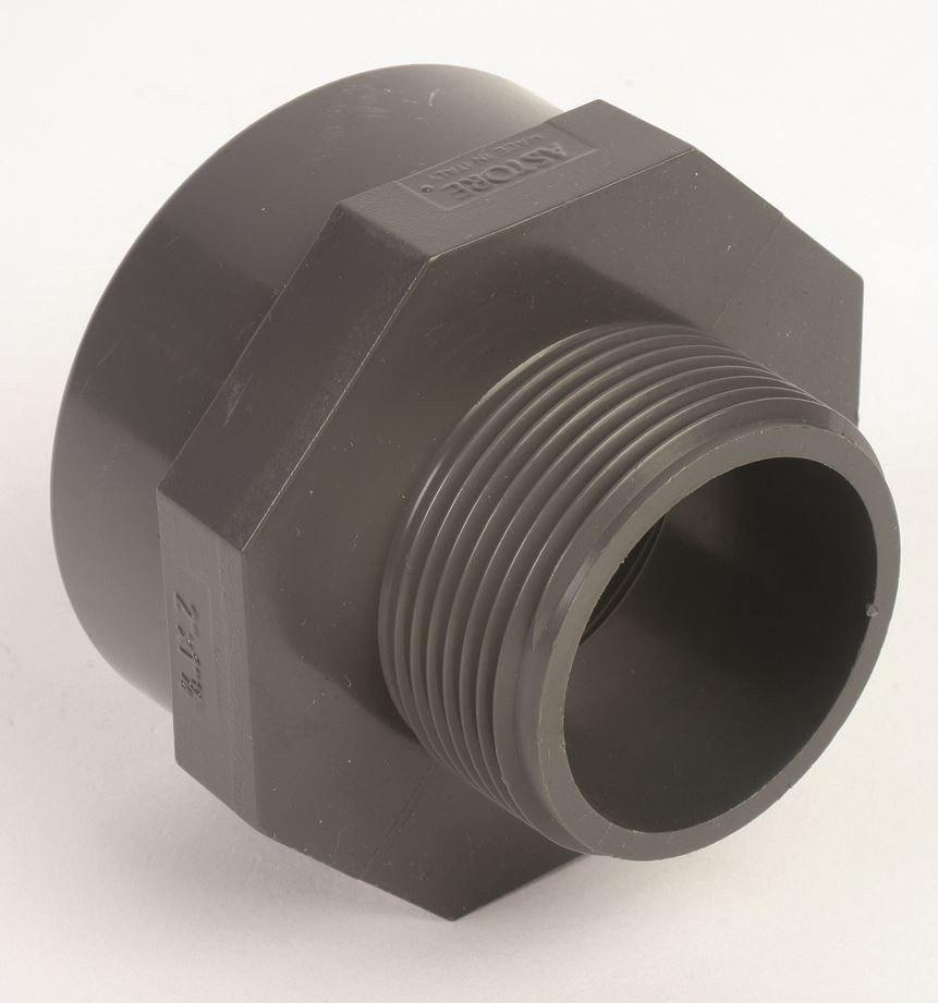 PVC REDUCING PIECE FEMALE THREADED/MALE THREADED - Teignflex Ltd