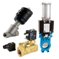 actuated valve group