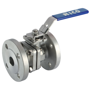 2 Peice Stainless Steel Flanged ball Valve