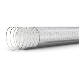Clear Wire Spiral Suction Hose