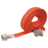 Coated Fire Hose with Couplings